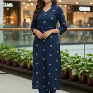 Butta Silk Set